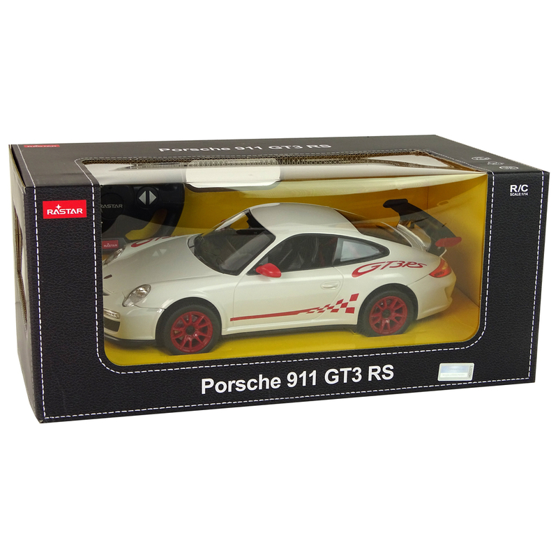 Porsche 911 GT3 RS kaugjuhtimismasin, 1:14, valge