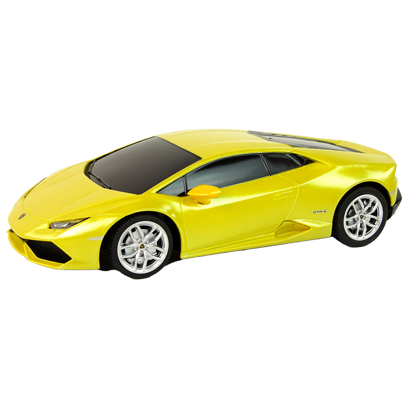 Lamborghini Huracan kaugjuhtimismasin, 1:24, kollane