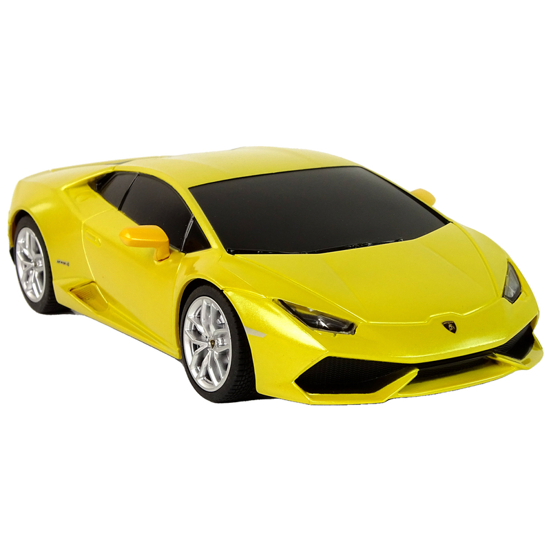 Lamborghini Huracan kaugjuhtimismasin, 1:24, kollane