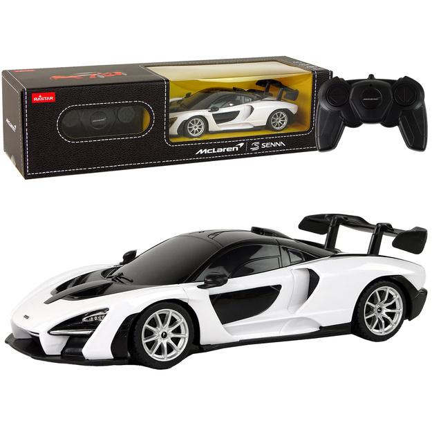 McLaren puldiga auto, 1:24, valge