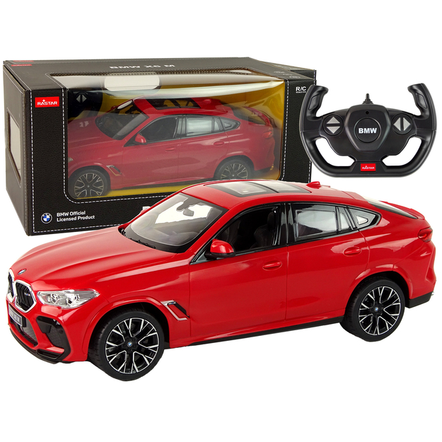 Bmw X6 M, 1:14, punane