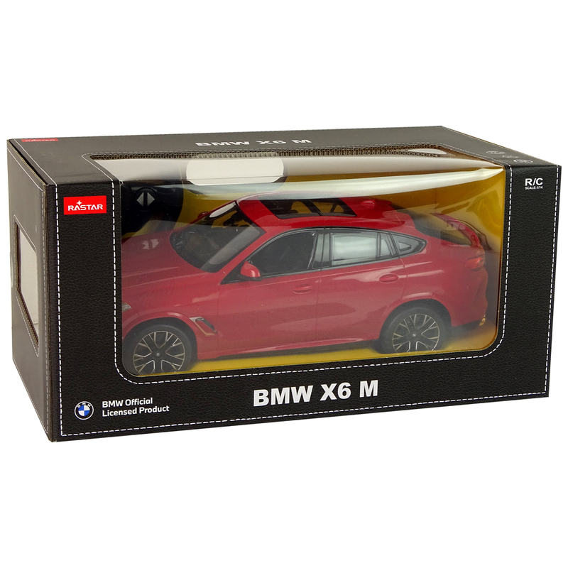 Bmw X6 M, 1:14, punane