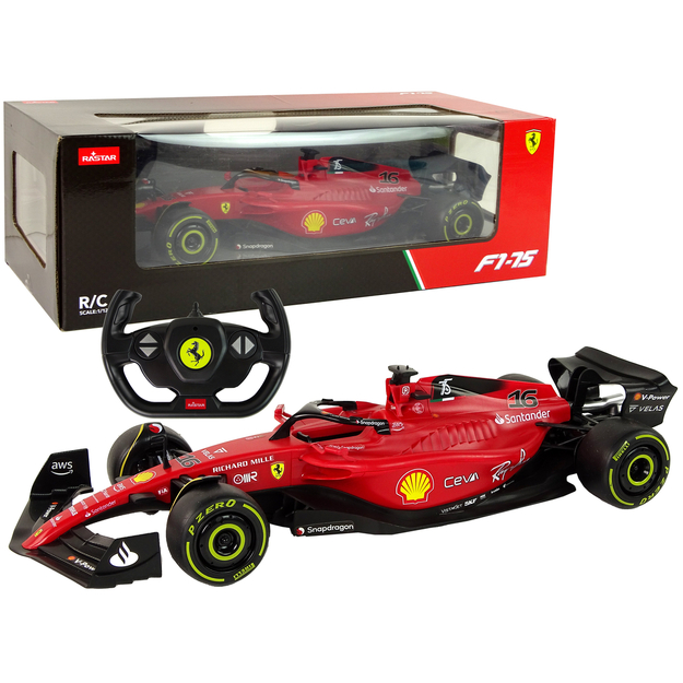 Ferrari F1 puldiga auto, 1:12, punane