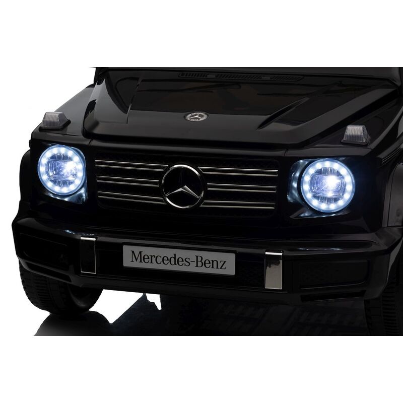 Mercedes G500 XMX627 elektriauto, must