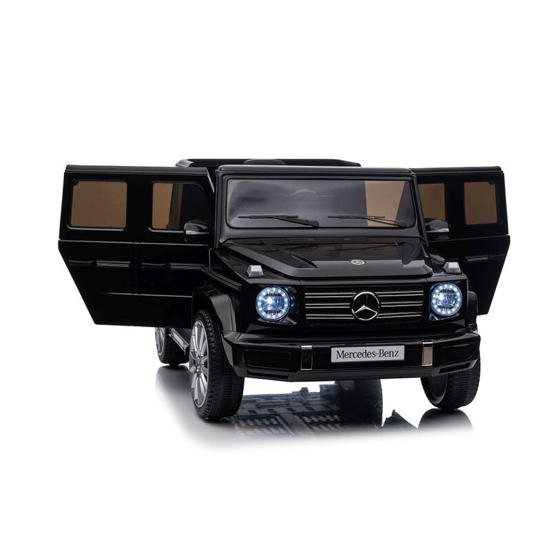 Mercedes G500 XMX627 elektriauto, must