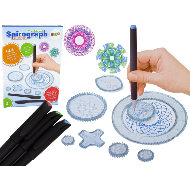 Spirograafi treeningpliiatsite komplekt