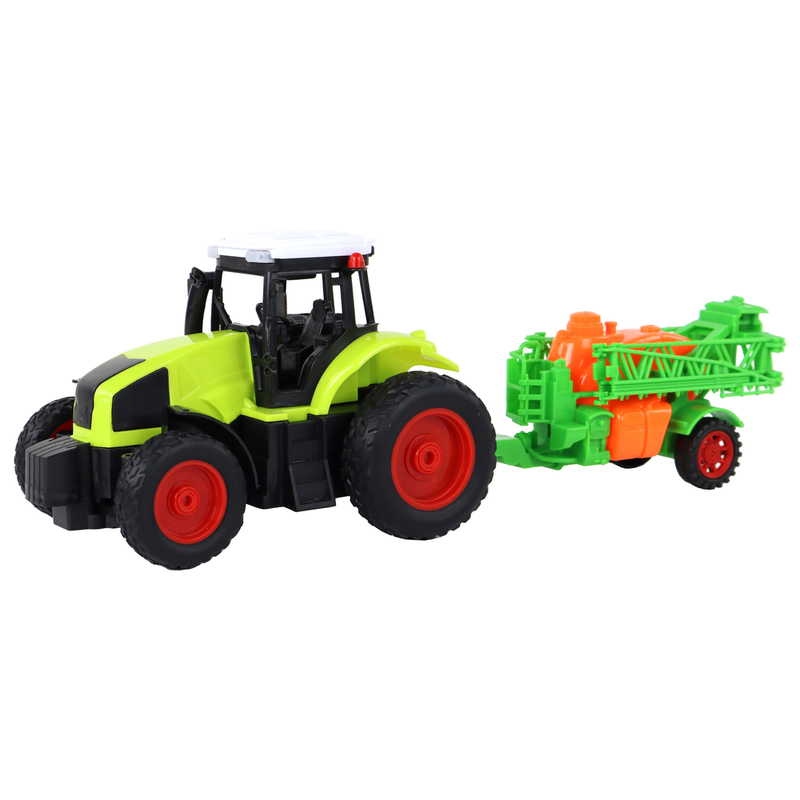 Kaugjuhitav traktor koos pihustiga, 1:16