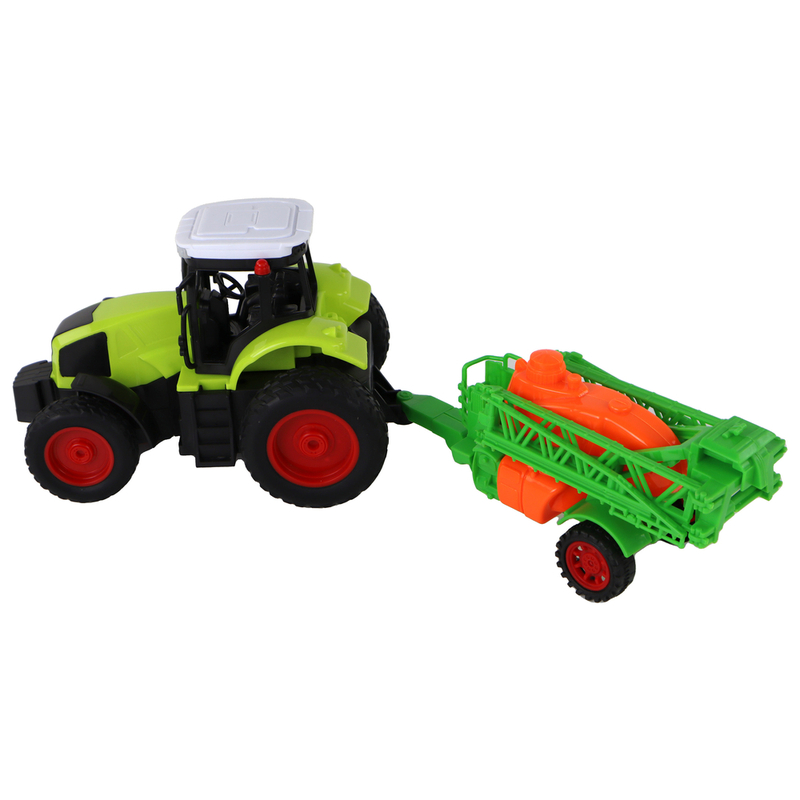 Kaugjuhitav traktor koos pihustiga, 1:16