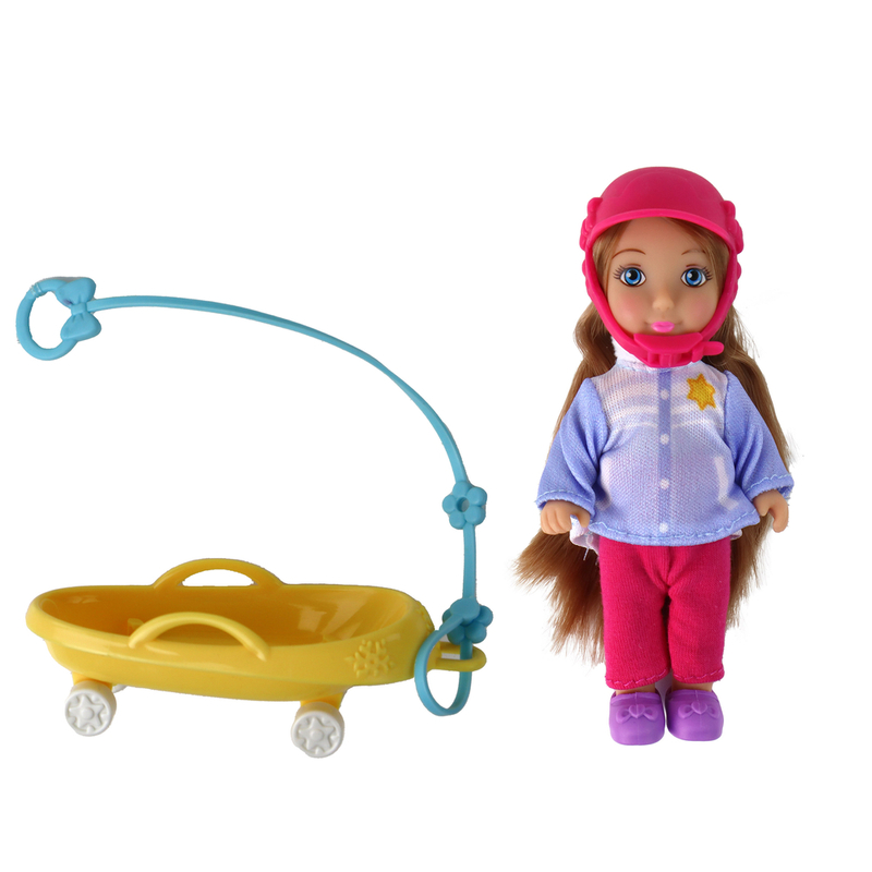 Anlily Sledding Doll Set