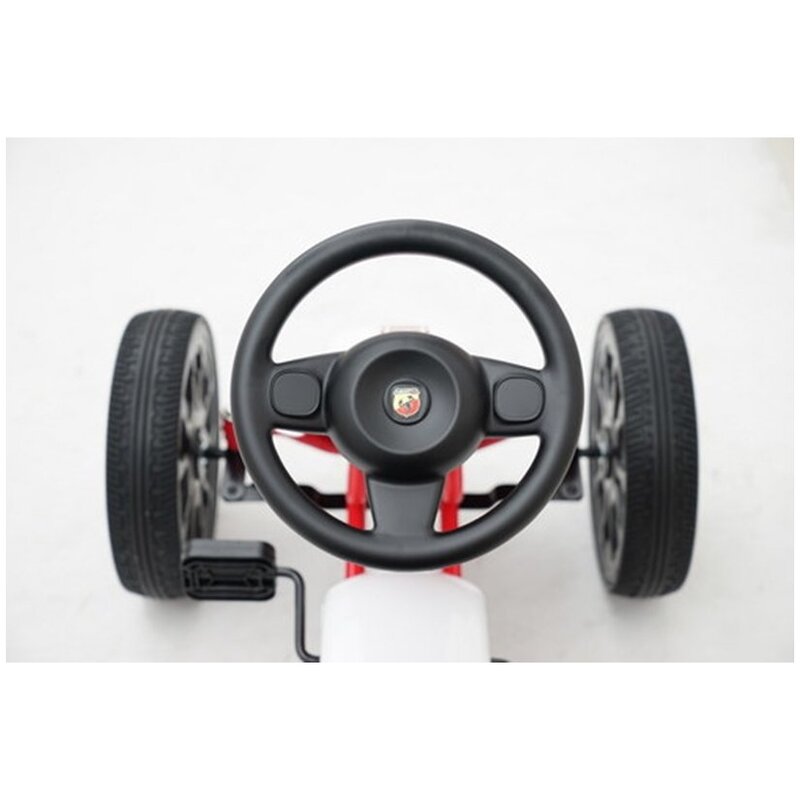 Gokart ABARTH minikart, valge