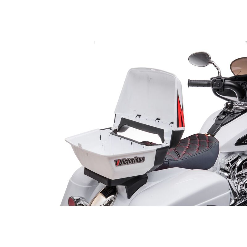 Kolmerattaline elektriline mootorratas Goldwing NEL-R1800GS, valge