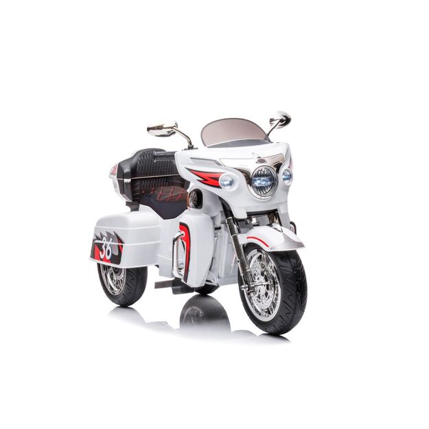 Kolmerattaline elektriline mootorratas Goldwing NEL-R1800GS, valge