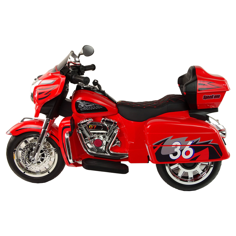 Elektrimootorratas Goldwing NEL-R1800GS, punane