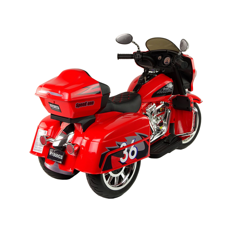 Elektrimootorratas Goldwing NEL-R1800GS, punane