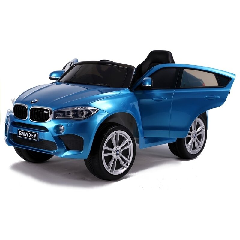 BMW X6 ühekohaline elektriauto lastele, sinine