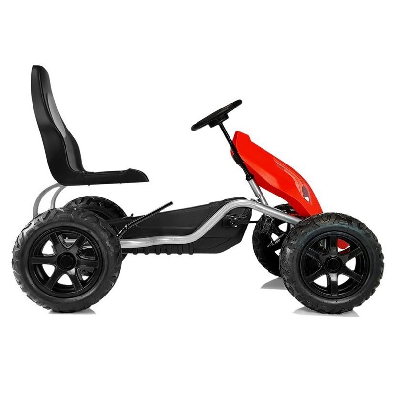 Pedaaliga gokart B012, punane