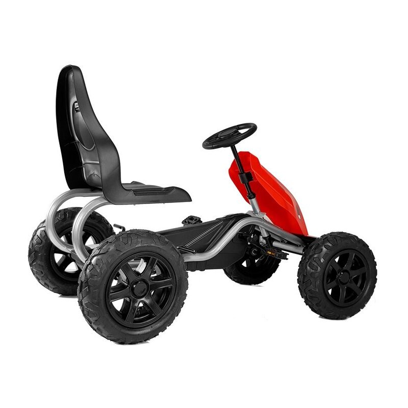 Pedaaliga gokart B012, punane