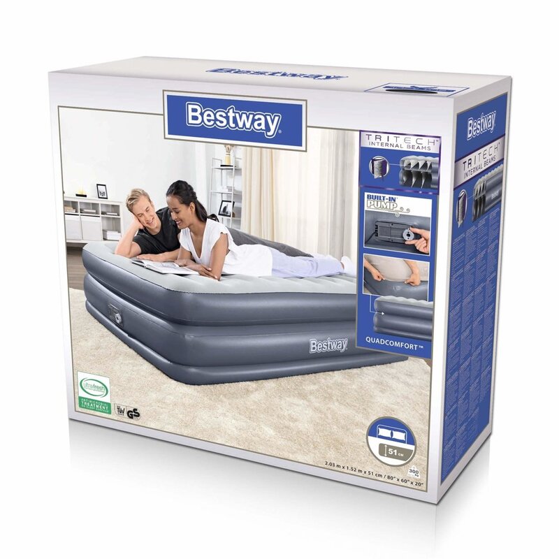 Bestway topelt õhkmadrats, 226x152x51