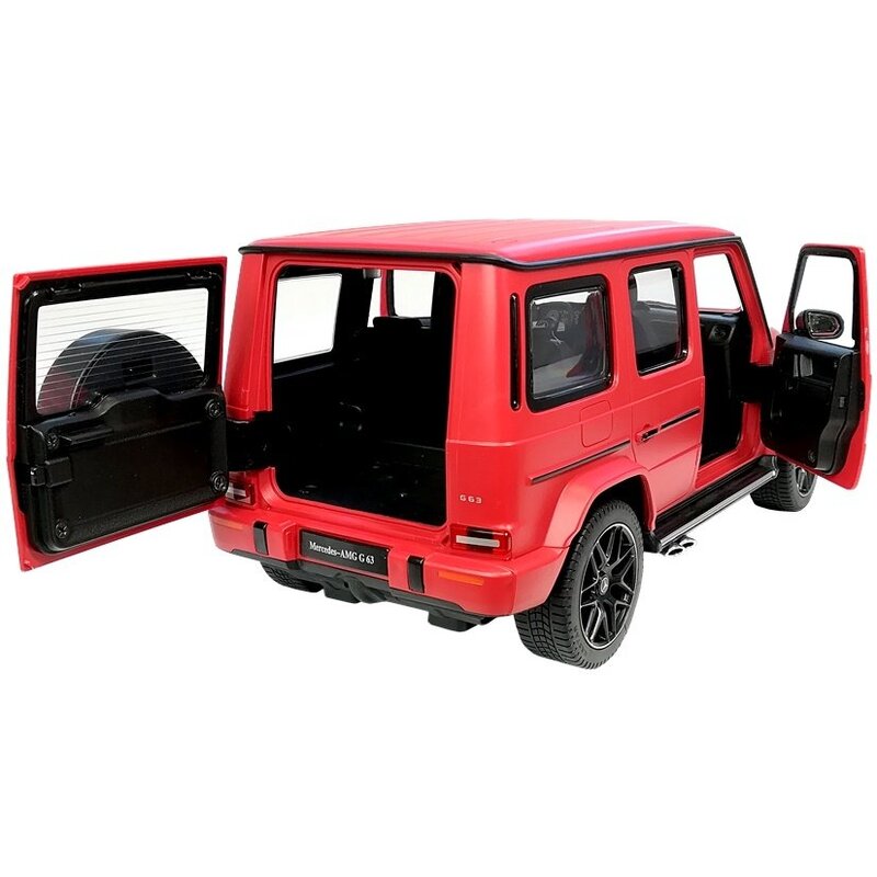 Kaugjuhitav Mercedes G63 Rastar, punane