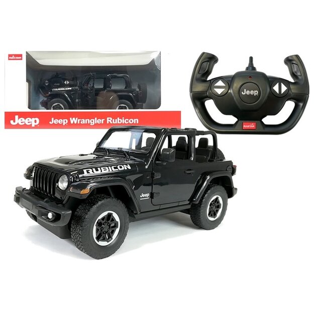 Kaugjuhitav Jeep Wrangler Rubicon, 1:14, must