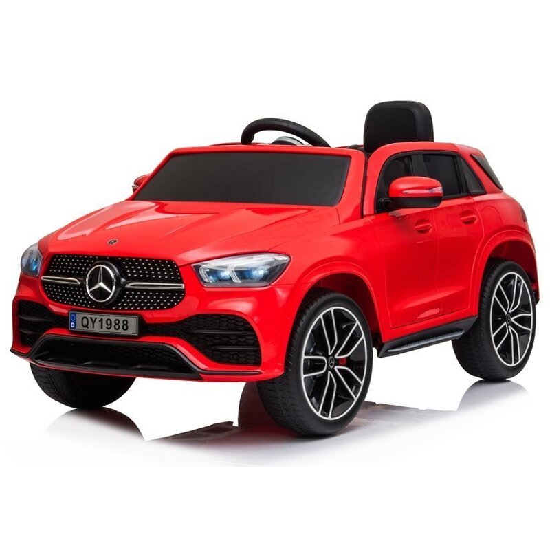 Mercedes GLE450 ühekohaline elektriauto lastele, punane