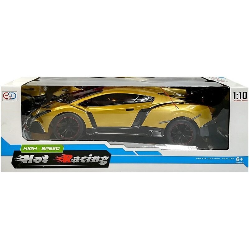 RC auto "High Speed" ​Hot Racing – „Lamborghini“ kuldne