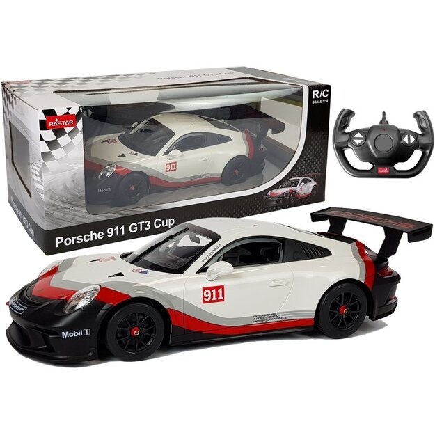 Porsche 911 GT3 CUP, 1:14, valge