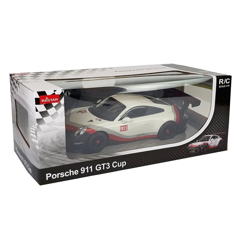 Porsche 911 GT3 CUP, 1:14, valge