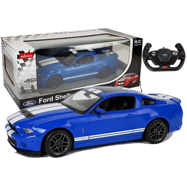 R/C Ford Shelby Rastar 1:14, sinine