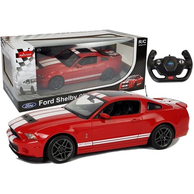 R/C Ford Shelby Rastar 1:14, punane