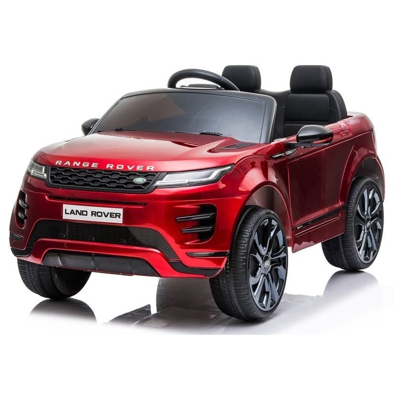 Range Rover Evoque ühekohaline elektriauto lastele, punane