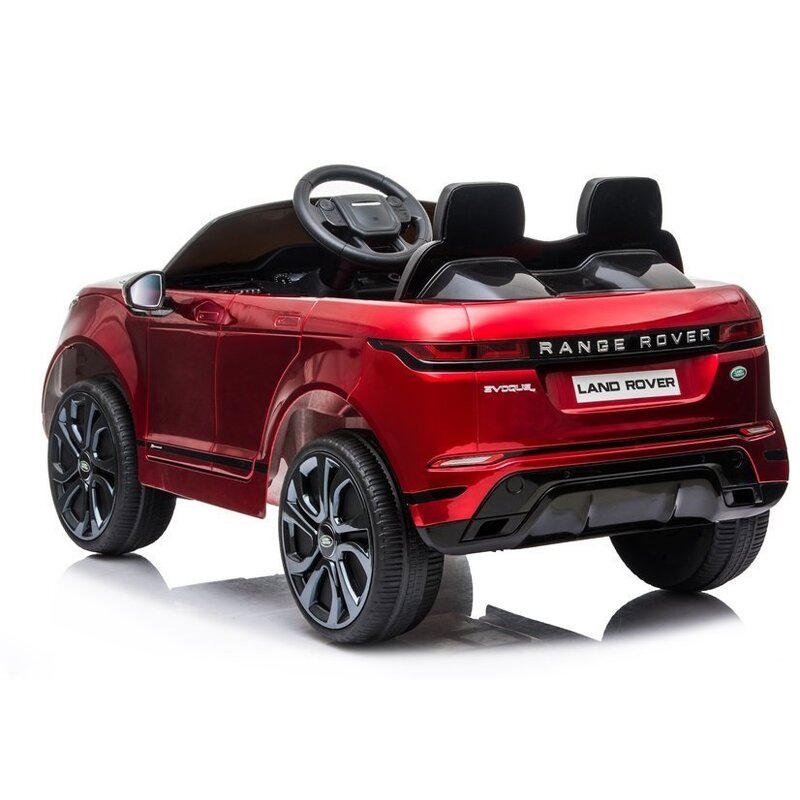 Range Rover Evoque ühekohaline elektriauto lastele, punane