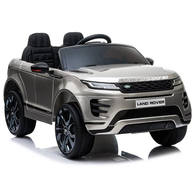 Range Rover Evoque ühekohaline elektriauto lastele, hõbedane