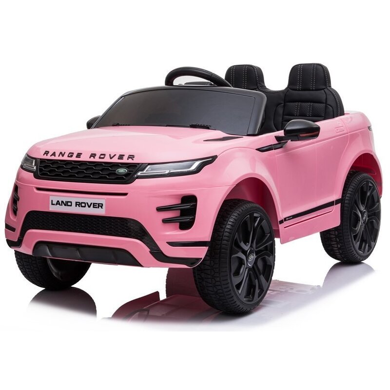 Range Rover Evoque ühekohaline elektriauto lastele, roosa