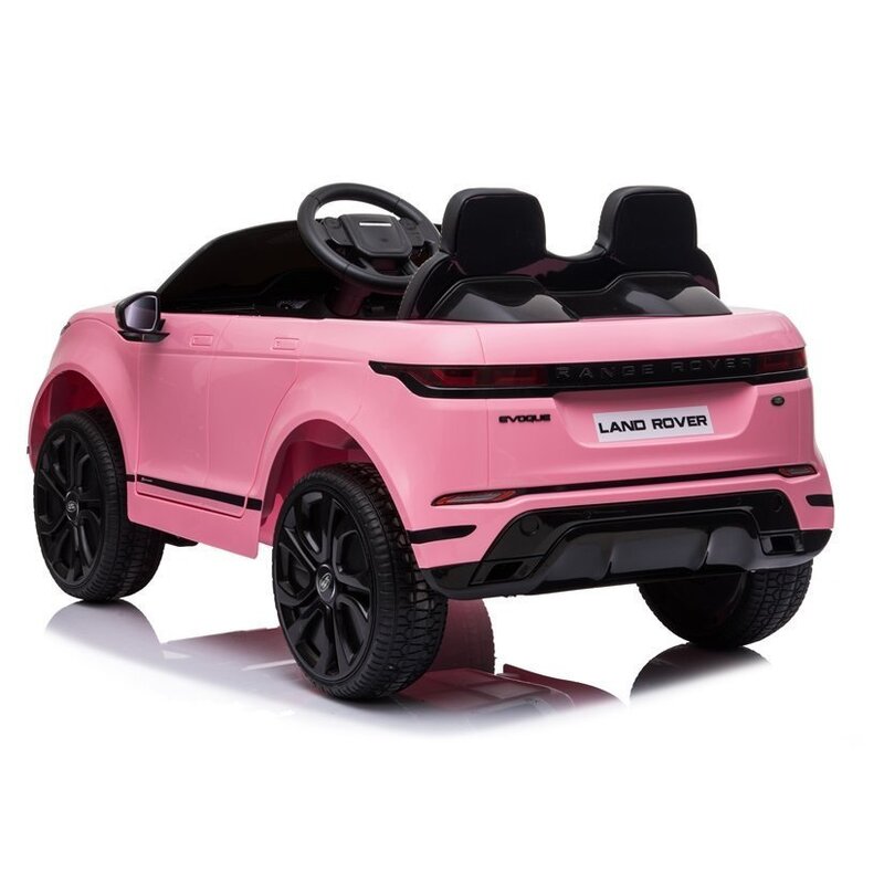 Range Rover Evoque ühekohaline elektriauto lastele, roosa