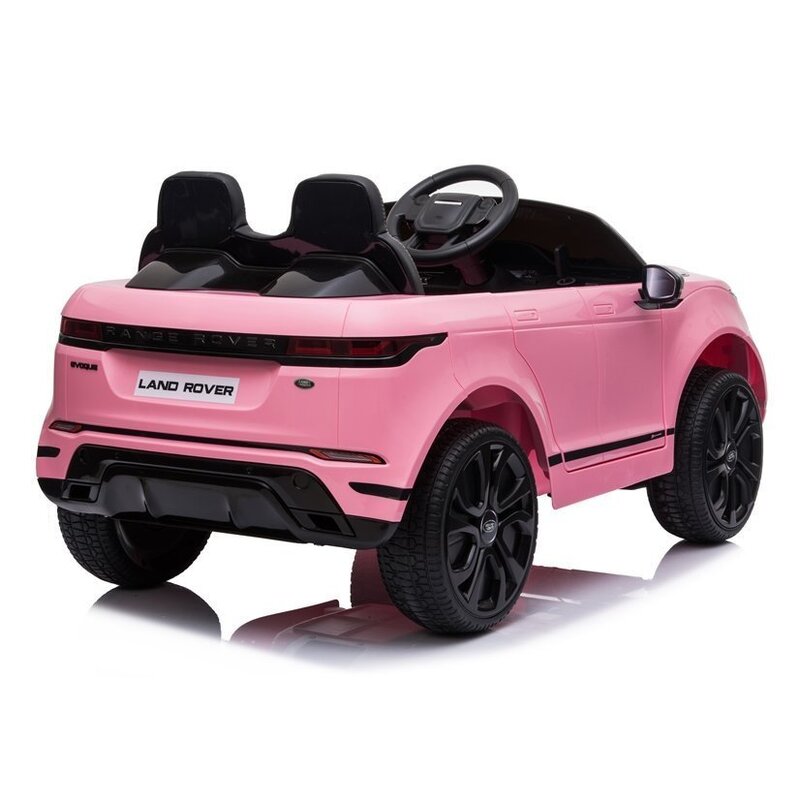 Range Rover Evoque ühekohaline elektriauto lastele, roosa