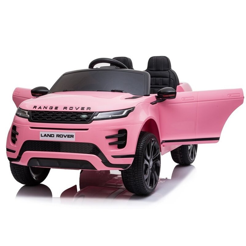 Range Rover Evoque ühekohaline elektriauto lastele, roosa