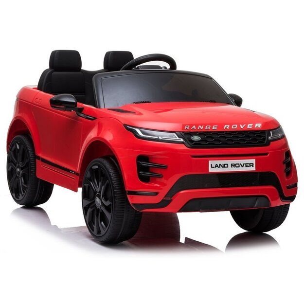 Range Rover Evoque ühekohaline elektriauto lastele, punane