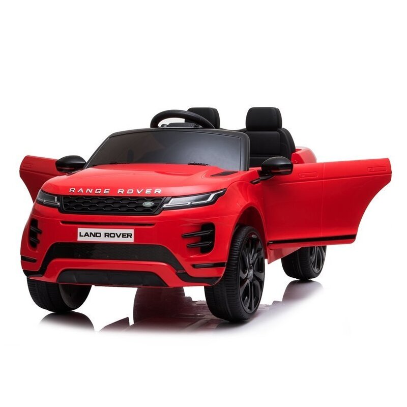 Range Rover Evoque ühekohaline elektriauto lastele, punane