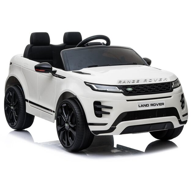 Range Rover Evoque ühekohaline elektriauto lastele, valge