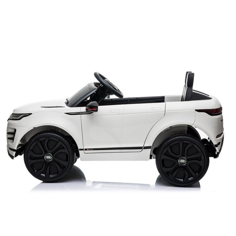 Range Rover Evoque ühekohaline elektriauto lastele, valge