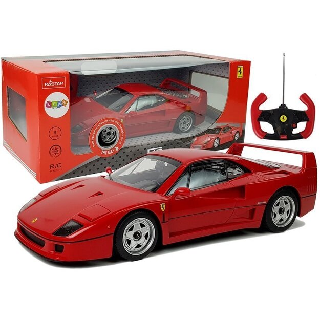 Ferrari F40 puldiga auto, 1:14, punane