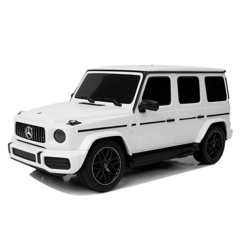 Kaugjuhitav Mercedes AMG G63, 1:24, valge