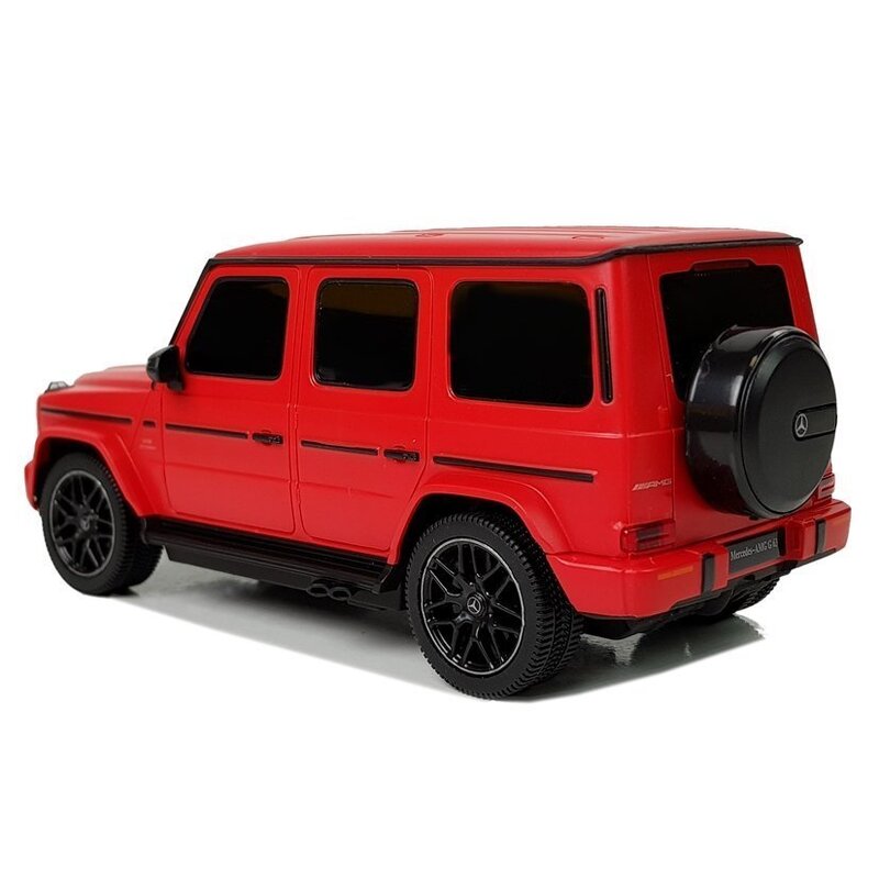 Mercedes AMG G63 kaugjuhtimispuldiga auto, 1:24, punane