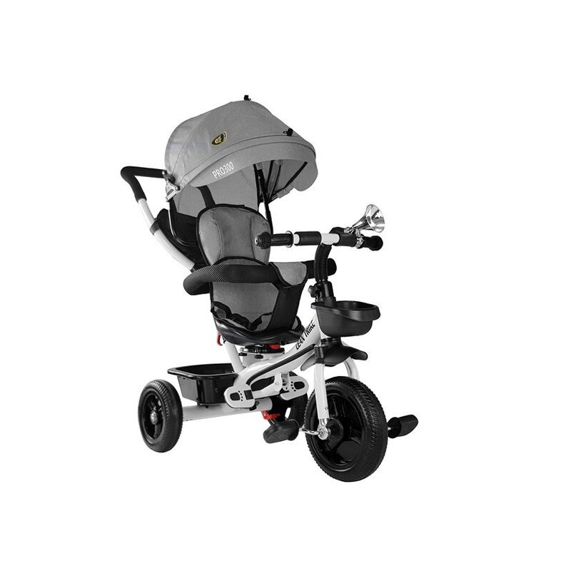 Lean Trike PRO300 kolmjalgne jalgratas koos varikatusega, hall