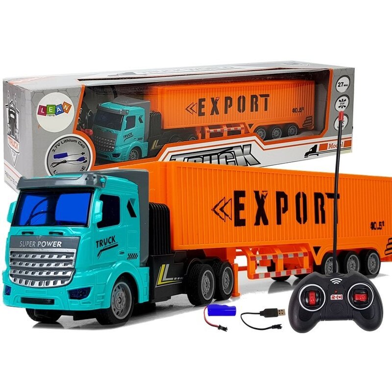 Puldiga veoauto Export, oranž