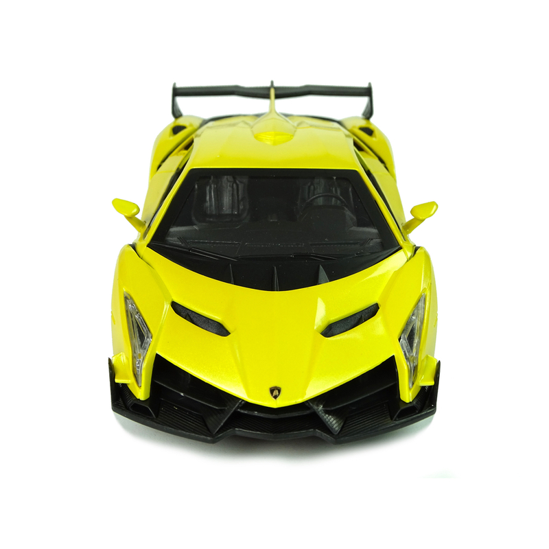 Lamborghini Veneno kaugjuhitav sportauto, kollane