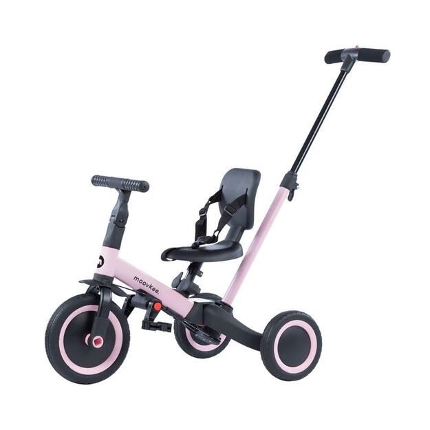 Transformable Tricycle - Moovkee, 6in1, hele roosa