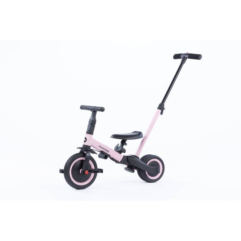 Transformable Tricycle - Moovkee, 6in1, hele roosa