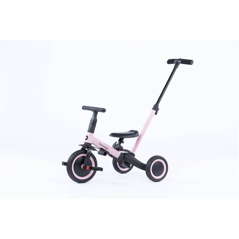 Transformable Tricycle - Moovkee, 6in1, hele roosa